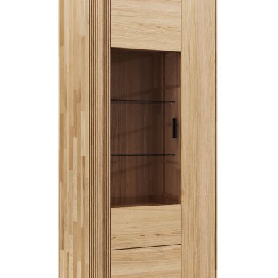 Vitrine Estana – Eiche massiv, legno