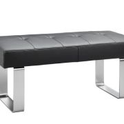 Hockerbank EM 8310 – Leder, Dunkelbraun