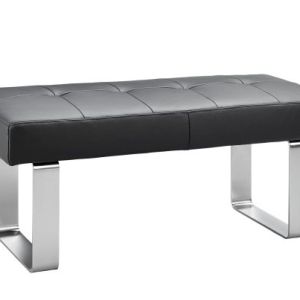 Hockerbank EM 8310 – Leder, Dunkelbraun