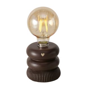LED-Tischleuchte – LBH  ca. 9x9x19 cm